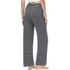 image:imageWiWi Pajama Pants for Women Viscose from Bamboo Super Soft Wide Leg Cooling Sweatpants Drawstring Bottoms Sleep Pj Pant SXXLAblack Heather Grey Stripe