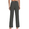 image:imageWiWi Pajama Pants for Women Viscose from Bamboo Super Soft Wide Leg Cooling Sweatpants Drawstring Bottoms Sleep Pj Pant SXXLAblack White Stripe