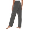 image:imageWiWi Pajama Pants for Women Viscose from Bamboo Super Soft Wide Leg Cooling Sweatpants Drawstring Bottoms Sleep Pj Pant SXXLAcharcoal