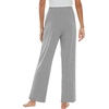 image:imageWiWi Pajama Pants for Women Viscose from Bamboo Super Soft Wide Leg Cooling Sweatpants Drawstring Bottoms Sleep Pj Pant SXXLAheather Grey