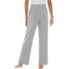 image:imageWiWi Pajama Pants for Women Viscose from Bamboo Super Soft Wide Leg Cooling Sweatpants Drawstring Bottoms Sleep Pj Pant SXXLAlight Heather Grey