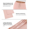 image:imageWiWi Pajama Pants for Women Viscose from Bamboo Super Soft Wide Leg Cooling Sweatpants Drawstring Bottoms Sleep Pj Pant SXXLApale Pink