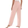 image:imageWiWi Pajama Pants for Women Viscose from Bamboo Super Soft Wide Leg Cooling Sweatpants Drawstring Bottoms Sleep Pj Pant SXXLApale Pink