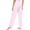 image:imageWiWi Pajama Pants for Women Viscose from Bamboo Super Soft Wide Leg Cooling Sweatpants Drawstring Bottoms Sleep Pj Pant SXXLApink White Stripe