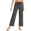 image:imageWiWi Pajama Pants for Women Viscose from Bamboo Super Soft Wide Leg Cooling Sweatpants Drawstring Bottoms Sleep Pj Pant SXXLBiron Grey