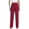image:imageWiWi Pajama Pants for Women Viscose from Bamboo Super Soft Wide Leg Cooling Sweatpants Drawstring Bottoms Sleep Pj Pant SXXLCwine