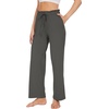 image:imageWiWi Pajama Pants for Women Viscose from Bamboo Super Soft Wide Leg Cooling Sweatpants Drawstring Bottoms Sleep Pj Pant SXXLDiron Grey