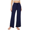 image:imageWiWi Pajama Pants for Women Viscose from Bamboo Super Soft Wide Leg Cooling Sweatpants Drawstring Bottoms Sleep Pj Pant SXXLEnavy