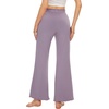image:imageWiWi Pajama Pants for Women Viscose from Bamboo Super Soft Wide Leg Cooling Sweatpants Drawstring Bottoms Sleep Pj Pant SXXLEviolet