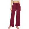 image:imageWiWi Pajama Pants for Women Viscose from Bamboo Super Soft Wide Leg Cooling Sweatpants Drawstring Bottoms Sleep Pj Pant SXXLEwine