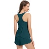 image:imageWiWi Pajama Set for Women Sexy Sleeveless Tops Pjs Viscose from Bamboo Soft Ribbed Fabric Racerback Sleepwear SXXLAdeep Teal