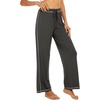 image:imageWiWi Pajamas Pants for Women Wide Leg Long Bottoms Bamboo Viscose Casual Loose Sweatpants High Waist Joggers SXXLAiron Grey