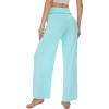 image:imageWiWi Pajamas Pants for Women Wide Leg Long Bottoms Bamboo Viscose Casual Loose Sweatpants High Waist Joggers SXXLCaqua