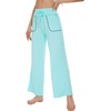 image:imageWiWi Pajamas Pants for Women Wide Leg Long Bottoms Bamboo Viscose Casual Loose Sweatpants High Waist Joggers SXXLCaqua