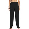 image:imageWiWi Pajamas Pants for Women Wide Leg Long Bottoms Bamboo Viscose Casual Loose Sweatpants High Waist Joggers SXXLDblack