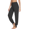 image:imageWiWi Pajamas Pants for Women Wide Leg Long Bottoms Bamboo Viscose Casual Loose Sweatpants High Waist Joggers SXXLDcharcoal Heather
