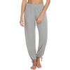 image:imageWiWi Pajamas Pants for Women Wide Leg Long Bottoms Bamboo Viscose Casual Loose Sweatpants High Waist Joggers SXXLDlight Heather Grey