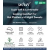 image:imageWiWi Pajamas Set for Women Cooling Short Sleeve Sleepwear Soft Knit Shorts Pjs Sets Viscose from Bamboo SXXLAgreen