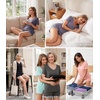 image:imageWiWi Pajamas Set for Women Short Sleeve Top and Shorts Pjs Set Viscose from Bamboo Ladies Summer Sleepwear SXXLAteal Blue