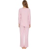 image:imageWiWi Pajamas Set for Women Super Soft Long Sleeve Pj Cooling Sleepwear Lounge Sets Loungewear Viscose from Bamboo SXXLApink
