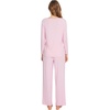 image:imageWiWi Pajamas Sets for Women Soft Long Sleeve Tops and Pants Sleepwear Ladies Pjs Viscose from Bamboo Pj SXXLApink