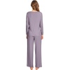 image:imageWiWi Pajamas Sets for Women Soft Long Sleeve Tops and Pants Sleepwear Ladies Pjs Viscose from Bamboo Pj SXXLAviolet