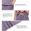 image:imageWiWi Pajamas for Women Bamboo Viscose Soft Ribbed Sleepwear Button Down Top and Pants 2 Piece Loungewear SXXLBviolet