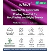 image:imageWiWi Pajamas for Women Super Soft Short Sleeve Top with Shorts Pajama Set Crewneck Summer Cooling Sleepwear Sets SXXLBpurple