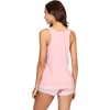 image:imageWiWi Pajamas for Women Super Soft Sleeveless Top with Shorts Cooling Pajama Sets Bamboo Viscose 2 Piece Sleepwear Set S4XApink