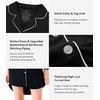 image:imageWiWi Soft Cooling Nightgowns for Women Bamboo Viscose Long Sleeve Sleep Shirt Button Down Sleepwear Boyfriend Gown SXXLAblack