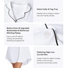 image:imageWiWi Soft Cooling Nightgowns for Women Bamboo Viscose Long Sleeve Sleep Shirt Button Down Sleepwear Boyfriend Gown SXXLApure White