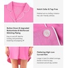 image:imageWiWi Soft Cooling Nightgowns for Women Bamboo Viscose Long Sleeve Sleep Shirt Button Down Sleepwear Boyfriend Gown SXXLAraspberry Pink