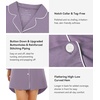 image:imageWiWi Soft Cooling Nightgowns for Women Bamboo Viscose Long Sleeve Sleep Shirt Button Down Sleepwear Boyfriend Gown SXXLAviolet