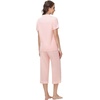 image:imageWiWi Soft Pajamas Set for Women Button Down Short Pajama Sets Plus Size Pjs Sleepwear Viscose from Bamboo S4XCcream Pink