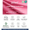 image:imageWiWi Soft Underwear for Women Thermal Long Johns Sets Super Warm Base Layer Top Pants Pajamas Set Viscose from Bamboo S3XAhot Pink