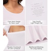 image:imageWiWi Soft Underwear for Women Thermal Long Johns Sets Super Warm Base Layer Top Pants Pajamas Set Viscose from Bamboo S3XApurplish White