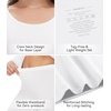 image:imageWiWi Soft Underwear for Women Thermal Long Johns Sets Super Warm Base Layer Top Pants Pajamas Set Viscose from Bamboo S3XAraw White