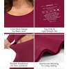 image:imageWiWi Soft Underwear for Women Thermal Long Johns Sets Super Warm Base Layer Top Pants Pajamas Set Viscose from Bamboo S3XAwine
