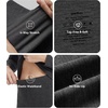 image:imageWiWi Soft Underwear for Women Thermal Long Johns Sets Super Warm Base Layer Top Pants Pajamas Set Viscose from Bamboo S3XBcharcoal Heather