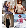 image:imageWiWi Soft Underwear for Women Thermal Long Johns Sets Super Warm Base Layer Top Pants Pajamas Set Viscose from Bamboo S3XBlavender