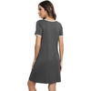 image:imageWiWi Soft Viscose from Bamboo 3 in 1 MaternityDeliveryNursing Labor Nightgowns Breastfeeding Sleep Shirt Gowns SXXLAcharcoal