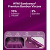 image:imageWiWi Super Soft Nightgowns for Women 34 Sleeve Cooling Nightshirts Sleepwear Bamboo Viscose Dress S4XAdark Reddish Purple
