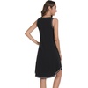 image:imageWiWi Tank Nightgown for Women Soft Comfy Sleeveless Sleep Gowns Viscose from Bamboo Cooling Sleepwear SXXLAblack