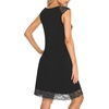image:imageWiWi Tank Nightgown for Women Soft Comfy Sleeveless Sleep Gowns Viscose from Bamboo Cooling Sleepwear SXXLBblack