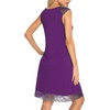 image:imageWiWi Tank Nightgown for Women Soft Comfy Sleeveless Sleep Gowns Viscose from Bamboo Cooling Sleepwear SXXLBpurple