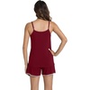 image:imageWiWi Viscose from Bamboo Cami Top Pajama Set for Women Sleeveless Tops with Shorts Pjs Sets SXXLAwine