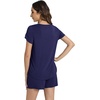 image:imageWiWi Viscose from Bamboo Cami Top Pajama Set for Women Sleeveless Tops with Shorts Pjs Sets SXXLBnavy