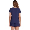 image:imageWiWi Viscose from Bamboo Cami Top Pajama Set for Women Sleeveless Tops with Shorts Pjs Sets SXXLDnavy