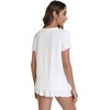 image:imageWiWi Viscose from Bamboo Cami Top Pajama Set for Women Sleeveless Tops with Shorts Pjs Sets SXXLDraw White