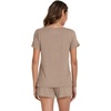 image:imageWiWi Viscose from Bamboo Cami Top Pajama Set for Women Sleeveless Tops with Shorts Pjs Sets SXXLEcamel